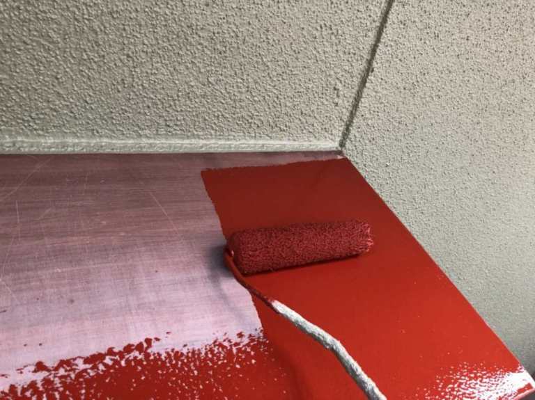 鉄部塗装工事