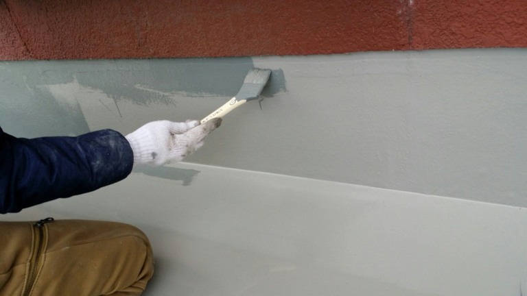 通気ウレタン防水工事