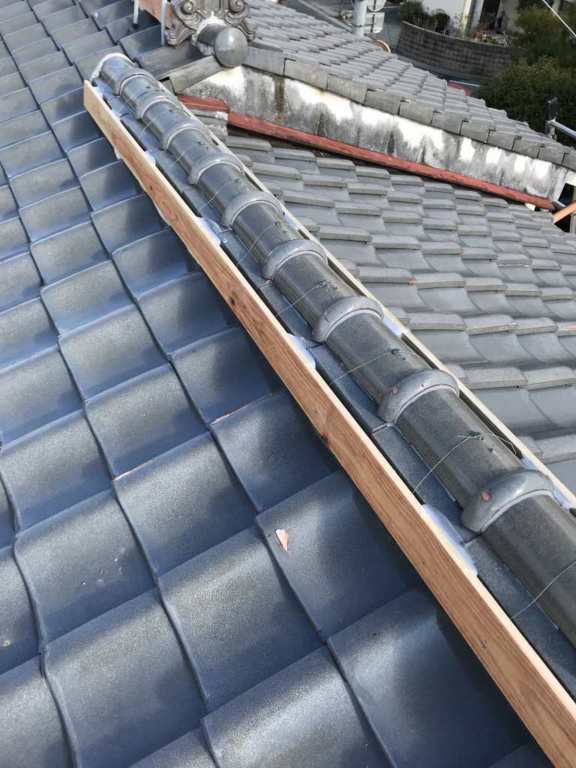 棟板金カバー工事