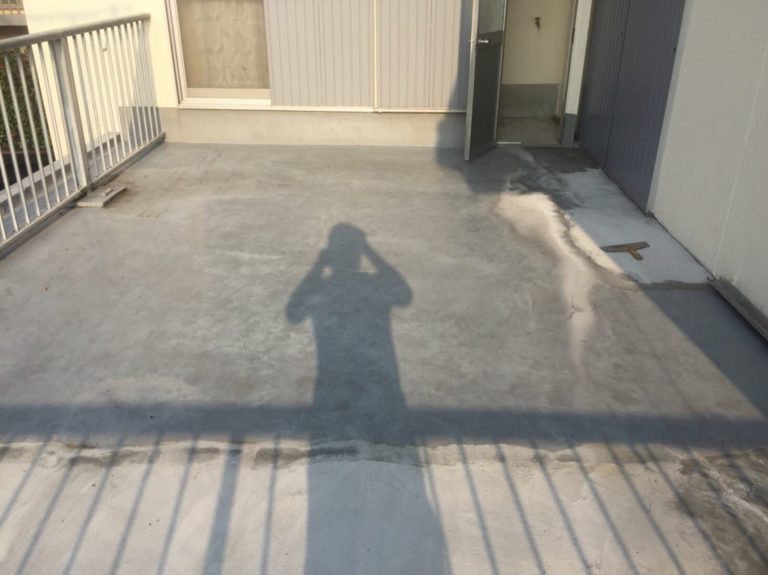 メッシュ入りウレタン防水工事