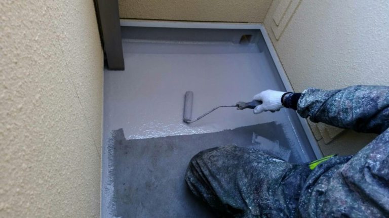 ベランダウレタン防水工事