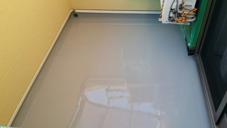 ベランダウレタン防水工事