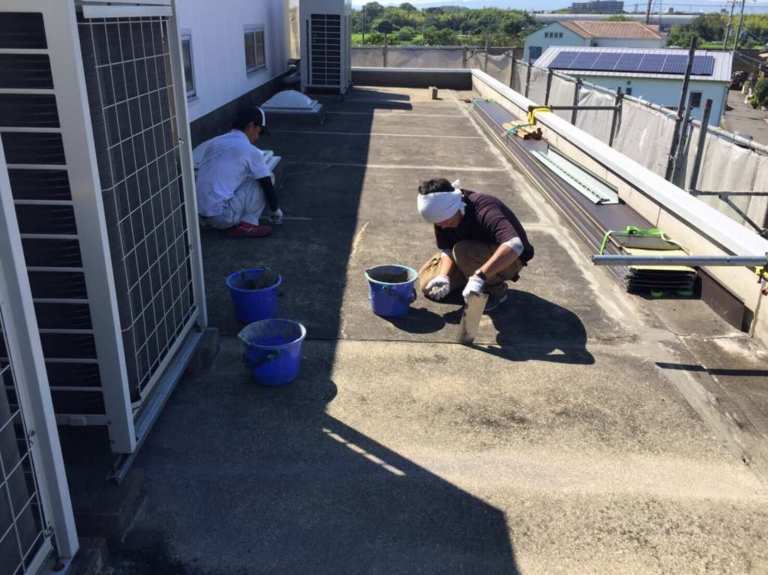 絶縁シート防水工事