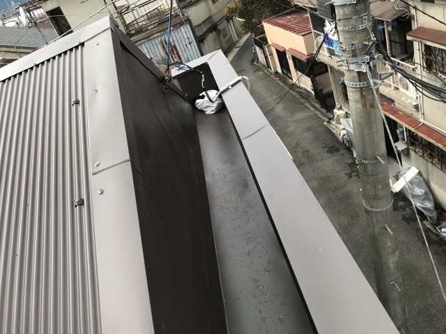 屋根カバー工事（小波）