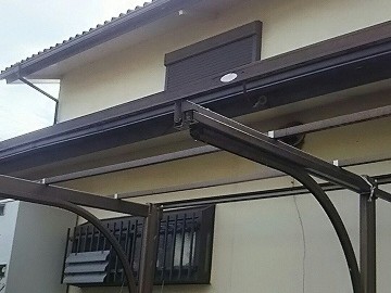 波板張替え工事