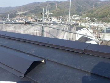 屋根カバー工事