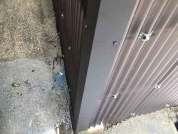波板張替工事