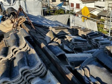 屋根葺き替え工事