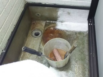 ベランダFRP防水工事