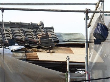 一文字屋根葺き替え工事
