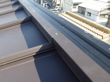 屋根カバー工事