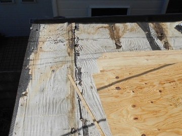 下屋葺き替え工事