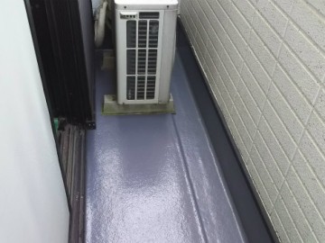 ベランダFRP防水工事