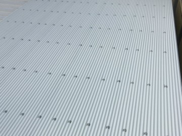 ガレージ屋根修理工事
