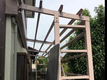 波板張替工事