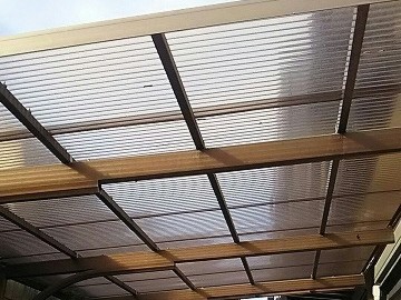 波板張替え工事