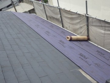 屋根カバー工事