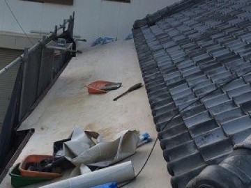 屋根葺き替え工事