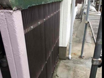 波板張替工事