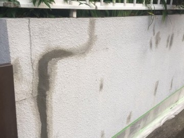 塀塗装工事