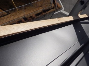 タテヒラ葺き替え工事