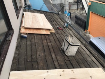 屋根修理工事