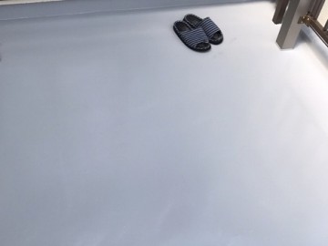 ベランダメッシュウレタン防水工事