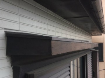 庇塗装工事