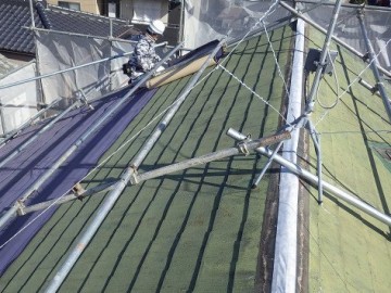 屋根カバー工事