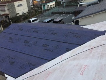 屋根カバー工事