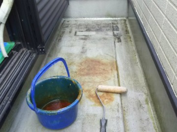 ベランダFRP防水工事