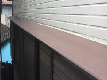 庇塗装工事