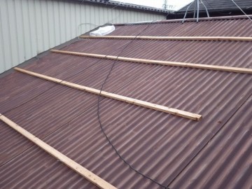 屋根カバー工事