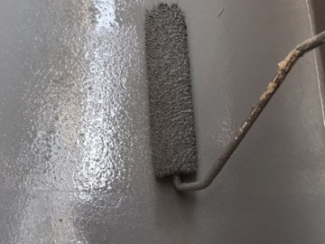 ベランダメッシュウレタン防水工事