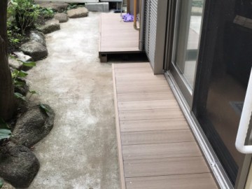 ウッドデッキ工事