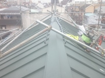 屋根カバー工事