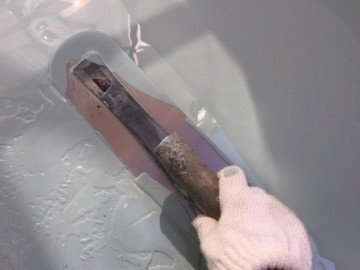メッシュ入りウレタン防水工事
