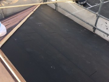 屋根カバー工事