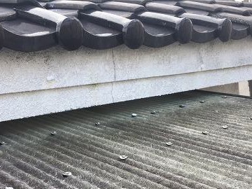 樋架け替え工事