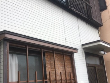 庇塗装工事
