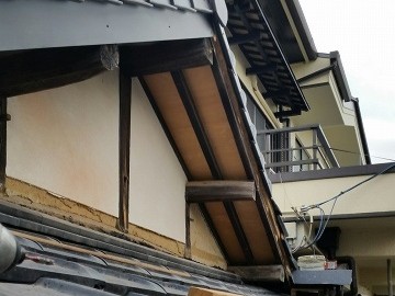 漆喰補修工事