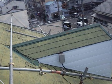 屋根カバー工事