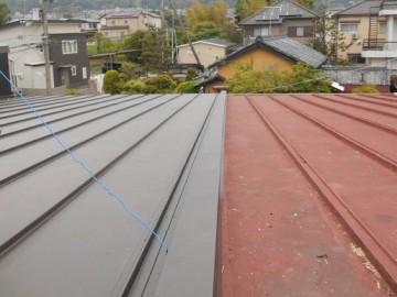 屋根カバー工事