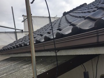 樋架け替え工事