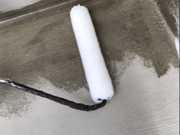 ベランダメッシュウレタン防水工事