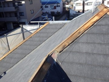屋根カバー工事