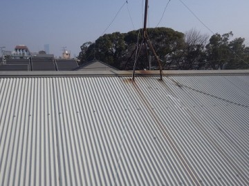 屋根修理工事