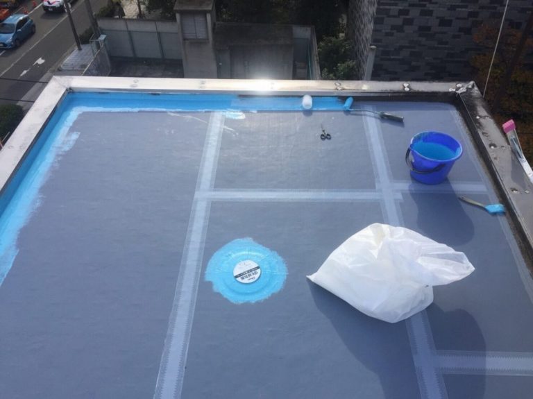 通気緩衝ウレタン防水工事