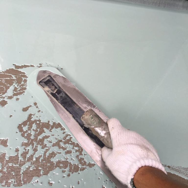 メッシュクロス入りウレタン防水工事