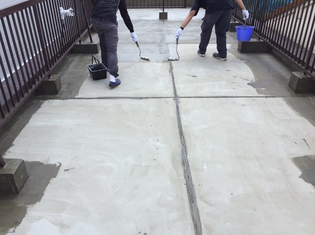 ウレタン防水工事